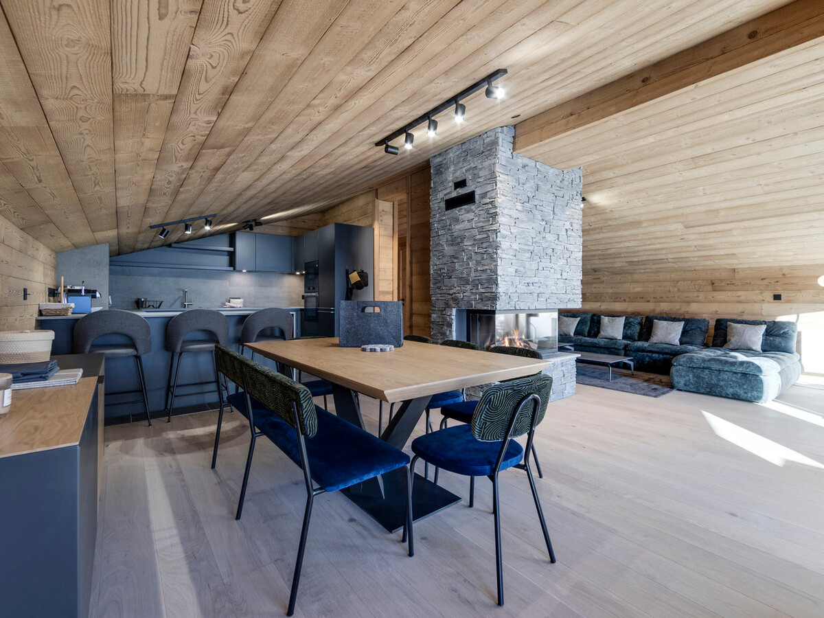 Duplex 136 m² haut de gamme, 4 chambres, 450m pistes - Photo 2