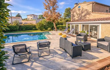 Maison 8 personnes piscine privée à Saint-Zacharie : photo 10