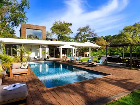 Location villa à Soorts Hossegor, Villa dexception à Hossegor avec piscine chauffée