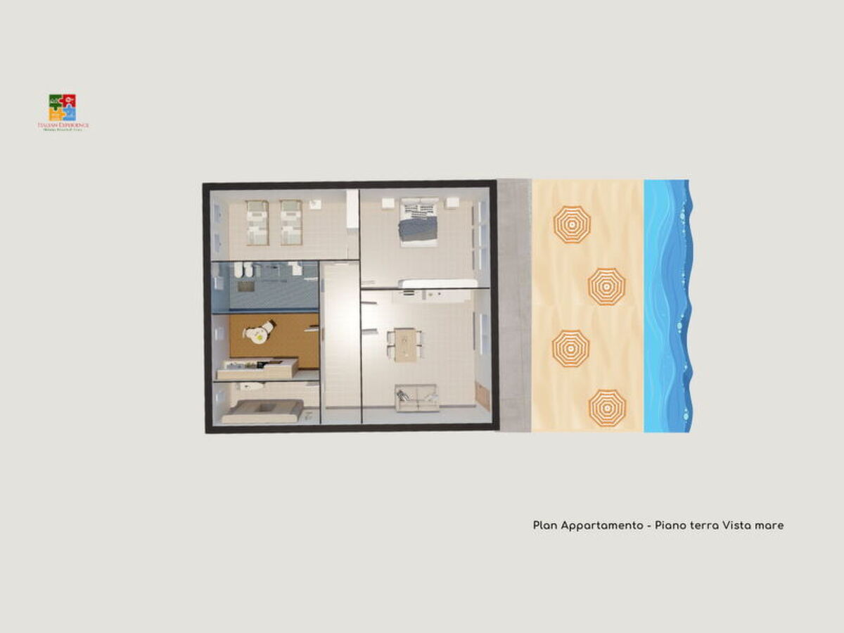 Casa Rivamare - Appartement 6 pers. face mer - Photo 28