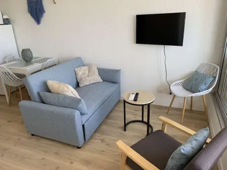 Appartement 2 pièces rénové, terrasse 12 m² et clim à Port Camargue : photo 4