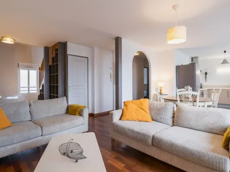 Location appartement à Les Moutiers en Retz, Duplex calme proche plage, parking sécurisé, petit animal accepté