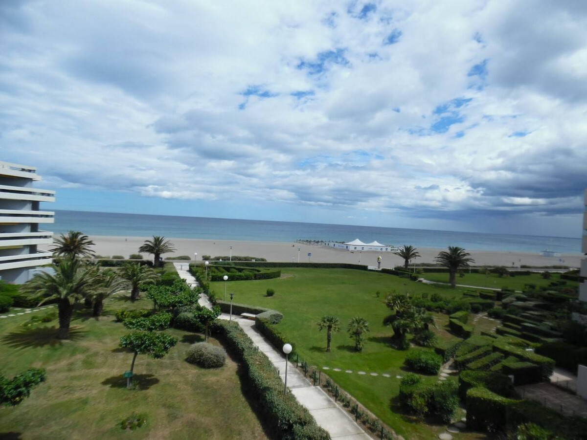 Studio Cabine Face Mer Canet Plage, Parking & Ascenseur - Photo 1