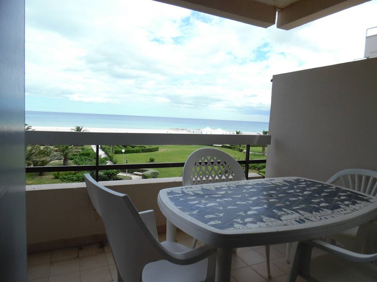 Studio Cabine Face Mer Canet Plage, Parking & Ascenseur - Photo 2