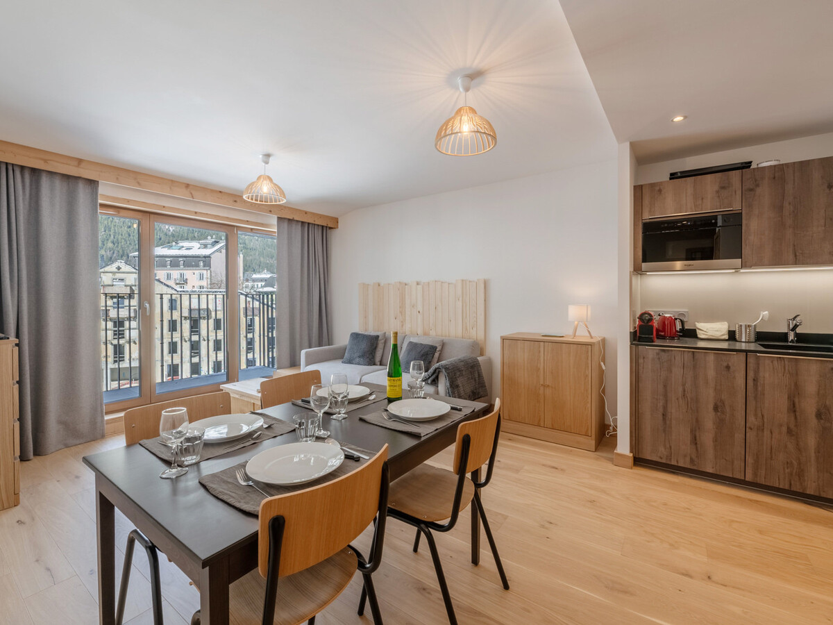 Appartement 43m² centre Chamonix, balcon ouest, 4 pers. - Photo 2