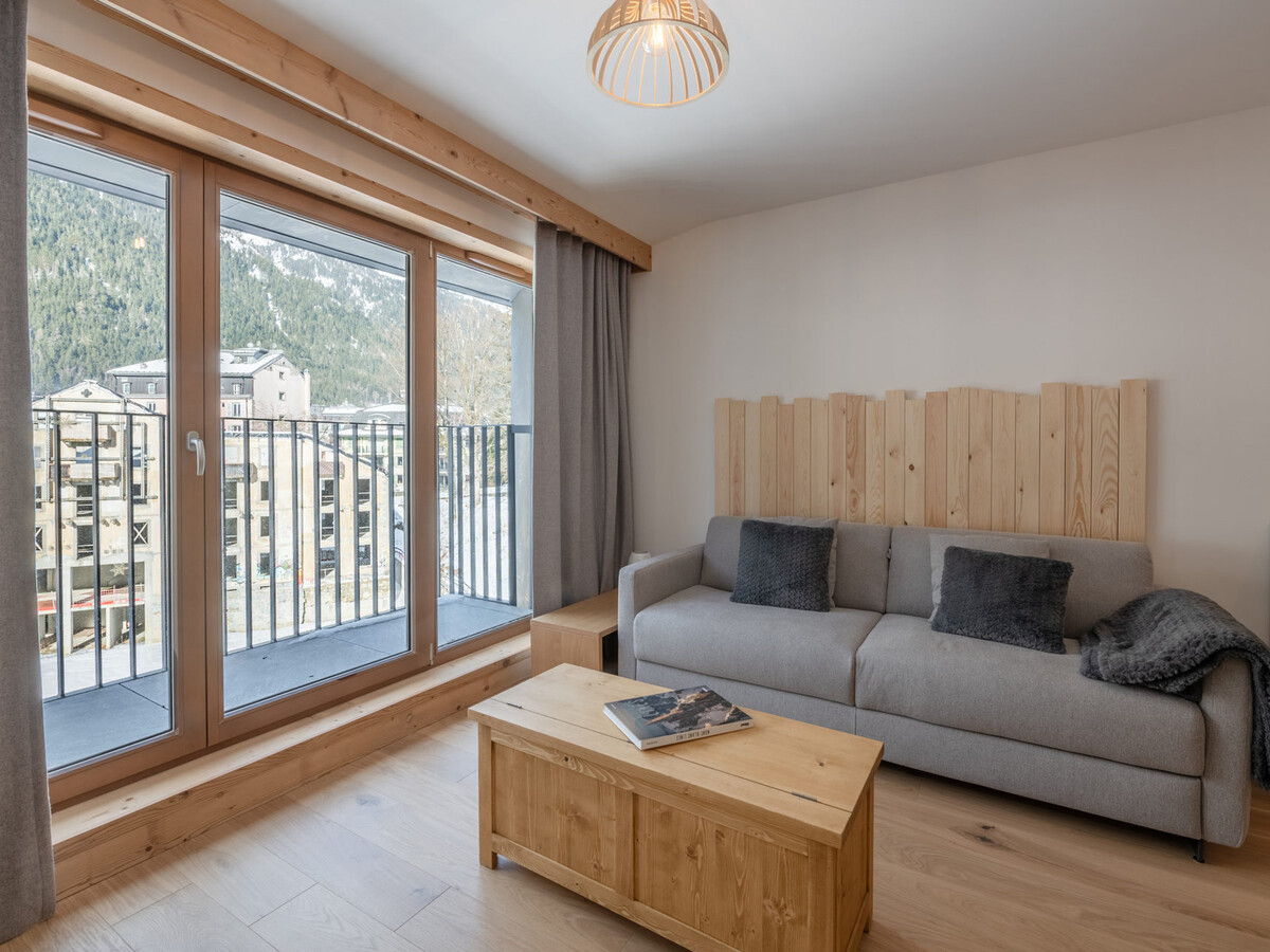 Appartement 43m² centre Chamonix, balcon ouest, 4 pers. - Photo 3