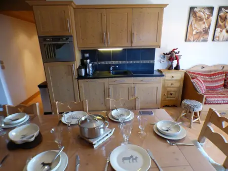 Duplex 4 pièces piscine intérieure, 8 pers à Villard-sur-Doron : photo 2