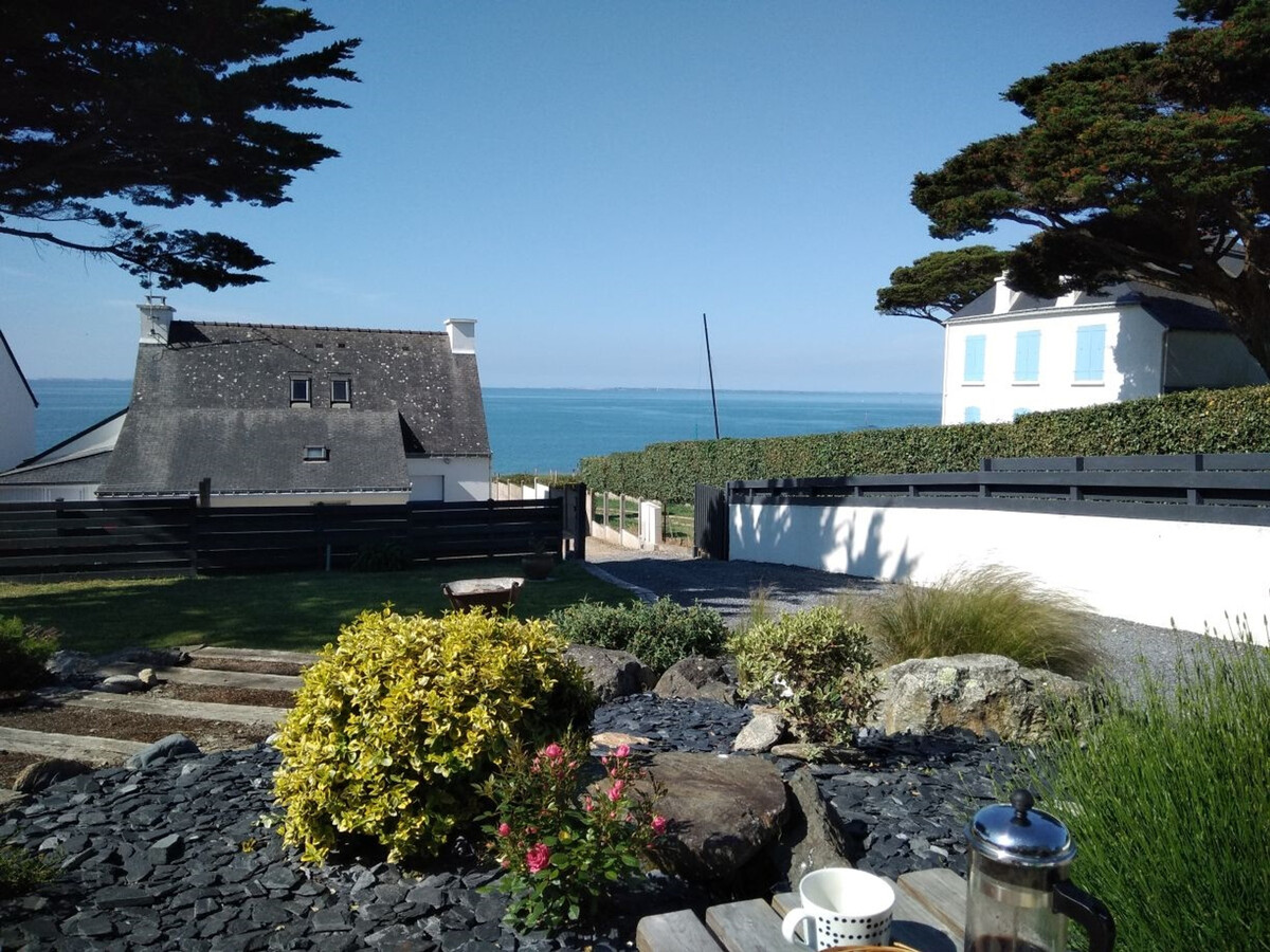 Maison contemporaine 10 pers, vue mer à pied plage - Photo 5