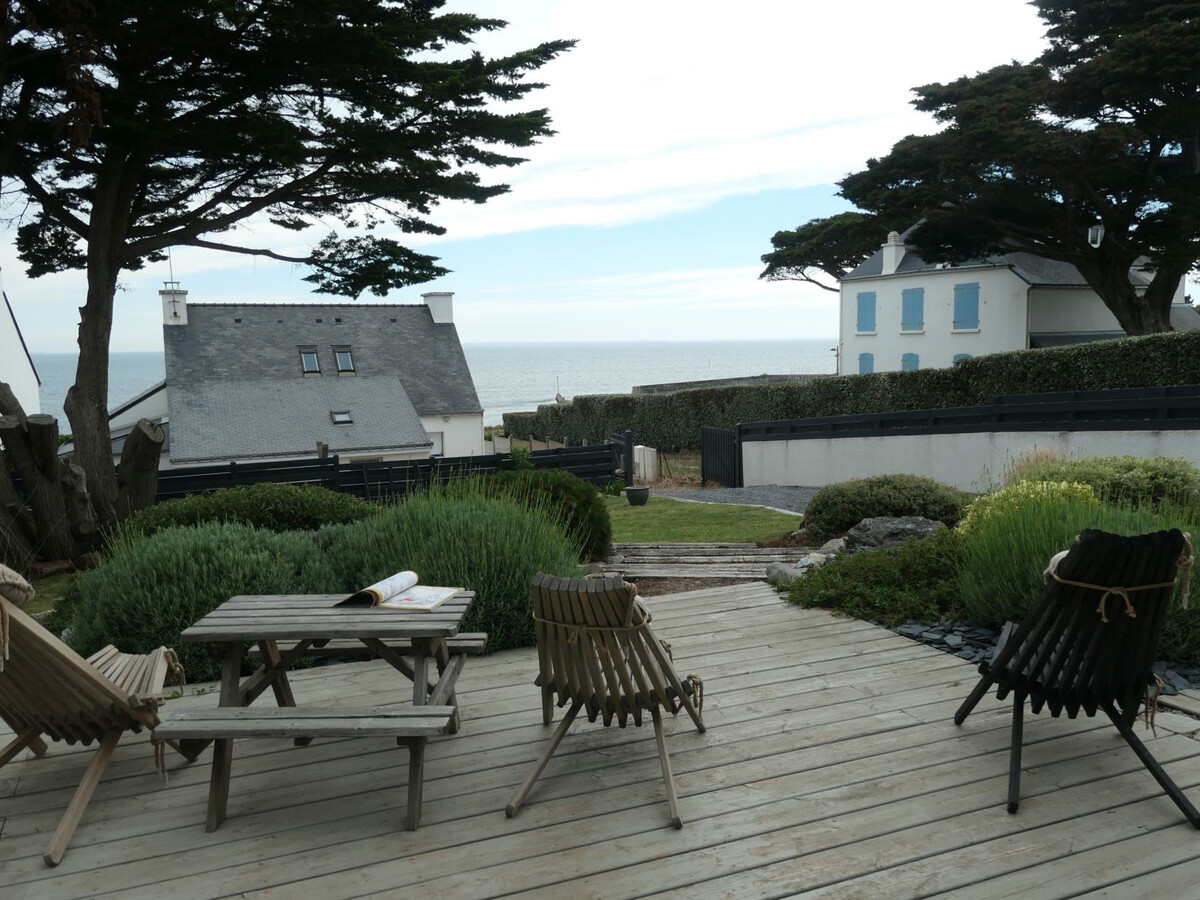 Maison contemporaine 10 pers, vue mer à pied plage - Photo 11