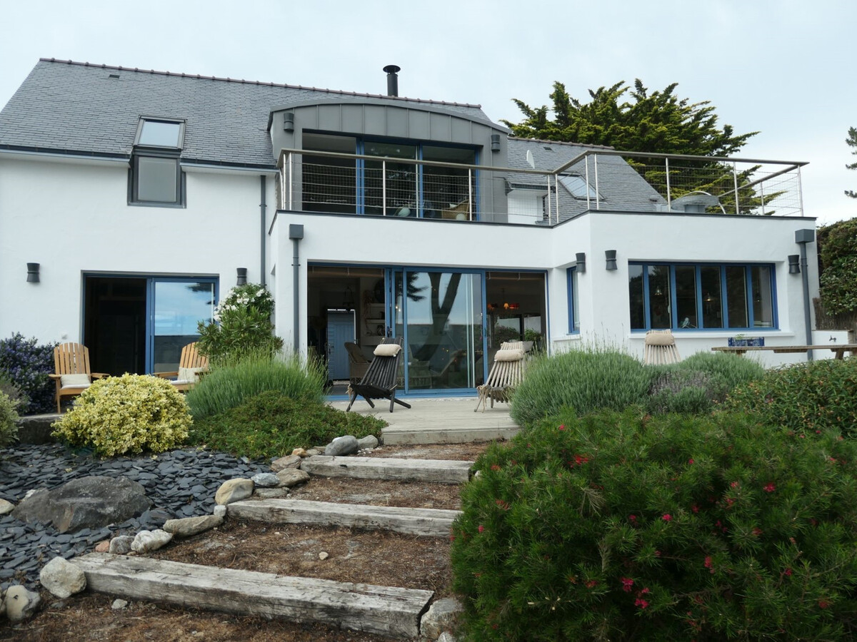 Maison contemporaine 10 pers, vue mer à pied plage - Photo 12