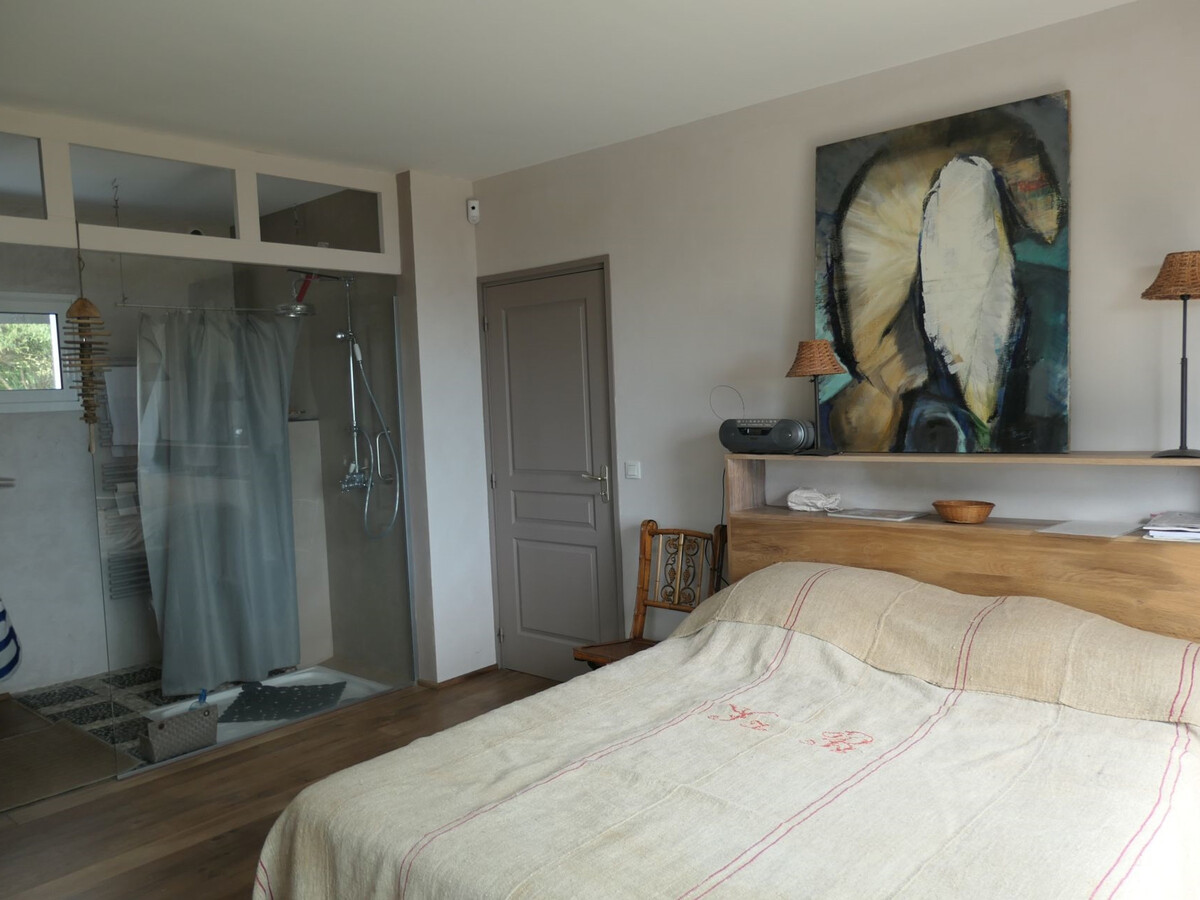 Maison contemporaine 10 pers, vue mer à pied plage - Photo 16