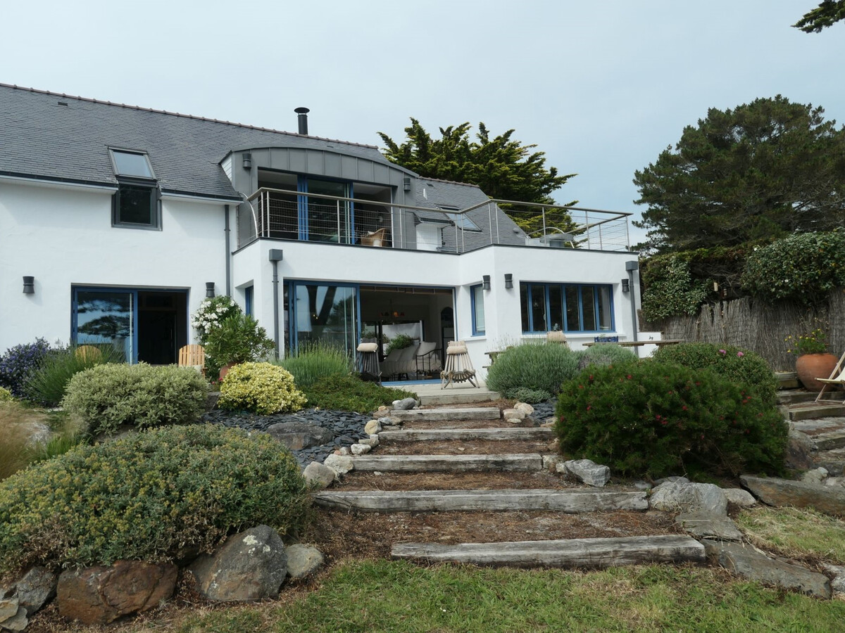 Maison contemporaine 10 pers, vue mer à pied plage - Photo 30
