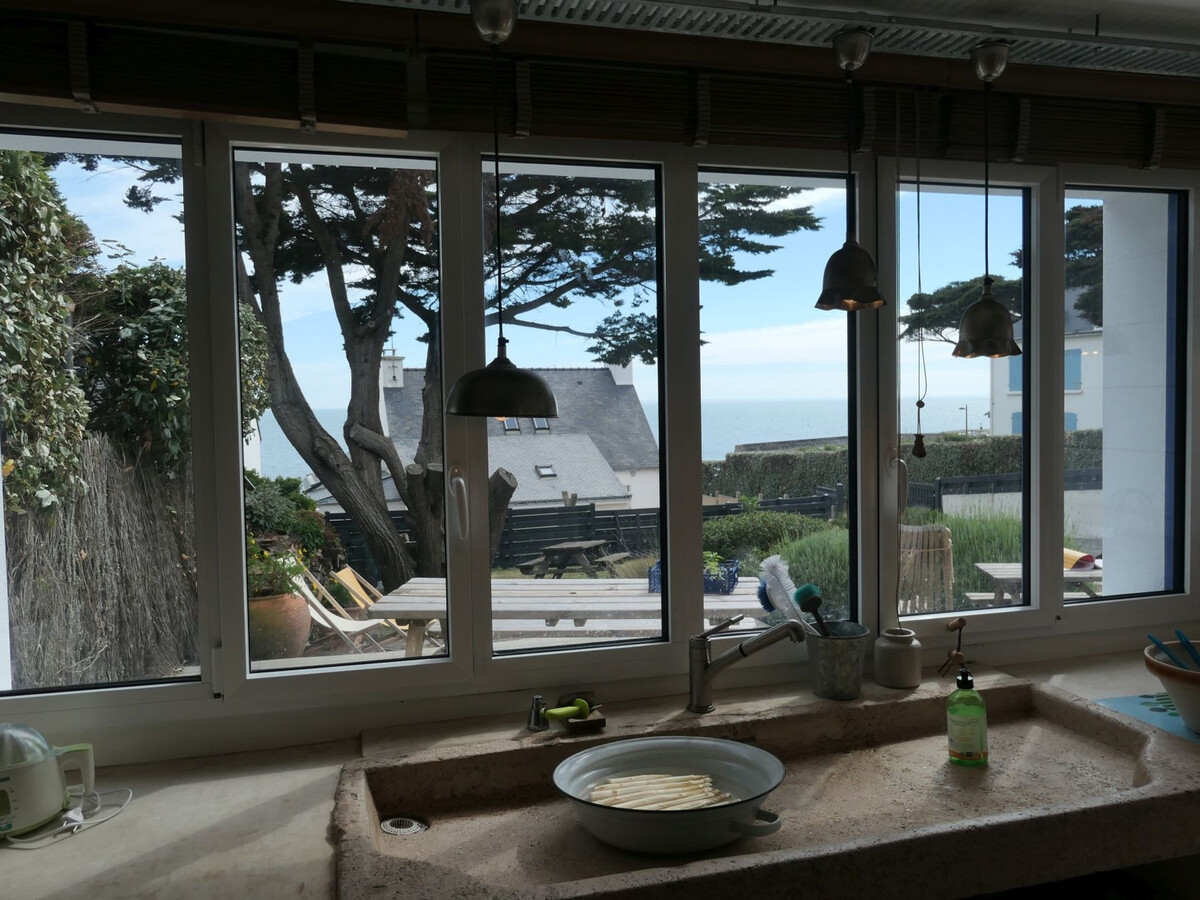 Maison contemporaine 10 pers, vue mer à pied plage - Photo 31