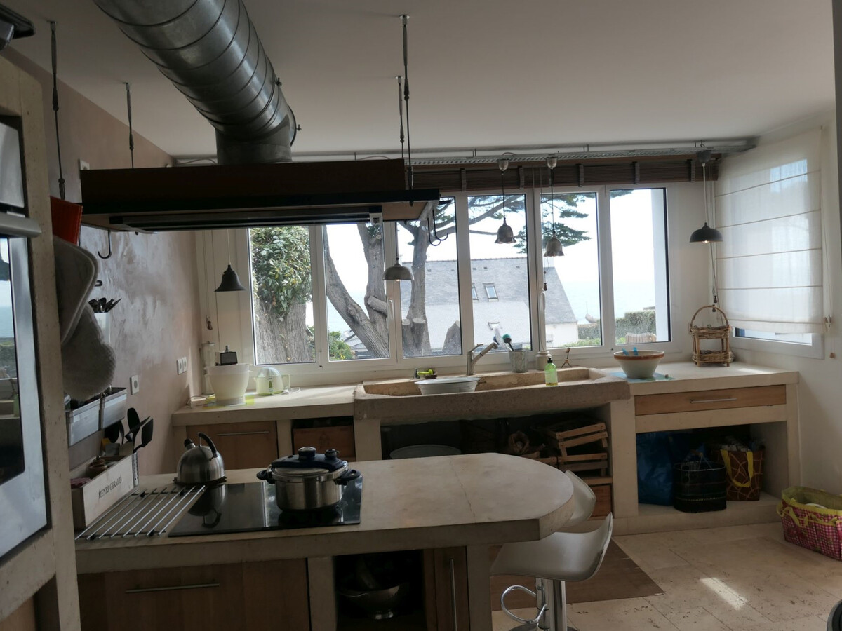 Maison contemporaine 10 pers, vue mer à pied plage - Photo 32