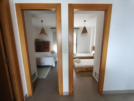 Appartement 6 pers. à 25 m de la plage, piscine : photo 14