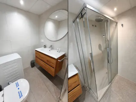 Appartement 6 pers. à 25 m de la plage, piscine : photo 17