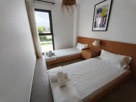 Appartement 6 pers. à 25 m de la plage, piscine : photo 18