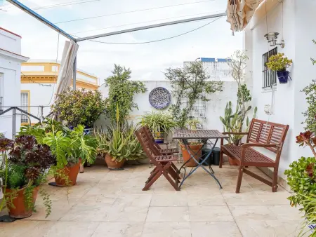 Location appartement à Seville, Helle Dach-Maisonette mit riesiger Terrasse