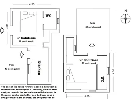 Casa Bedda, Maison 2 personnes à Calabernardo - Photo 67