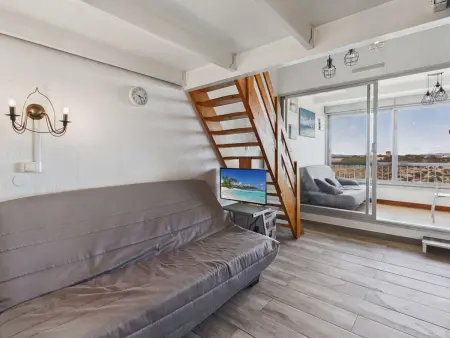 Studio Mezzanine 6 pers avec Vue Mer à Marseillan-Plage : photo 9