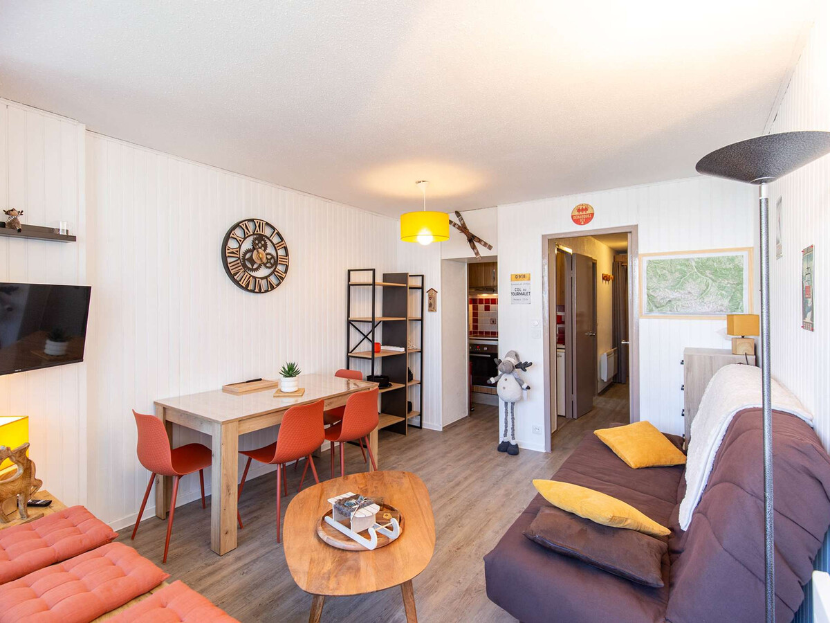 Studio cabine 5 pers, 80 m des pistes, La Mongie - Photo 1