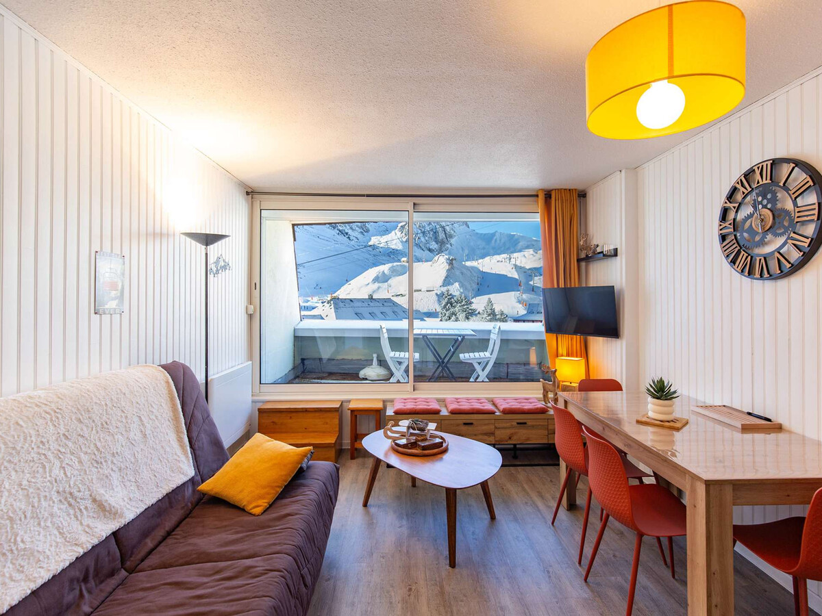 Studio cabine 5 pers, 80 m des pistes, La Mongie - Photo 3