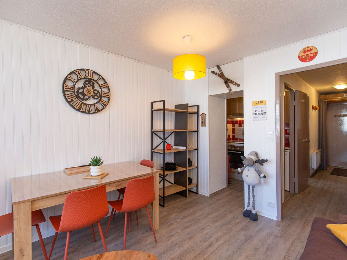 Studio cabine 5 pers, 80 m des pistes, La Mongie - Photo 5