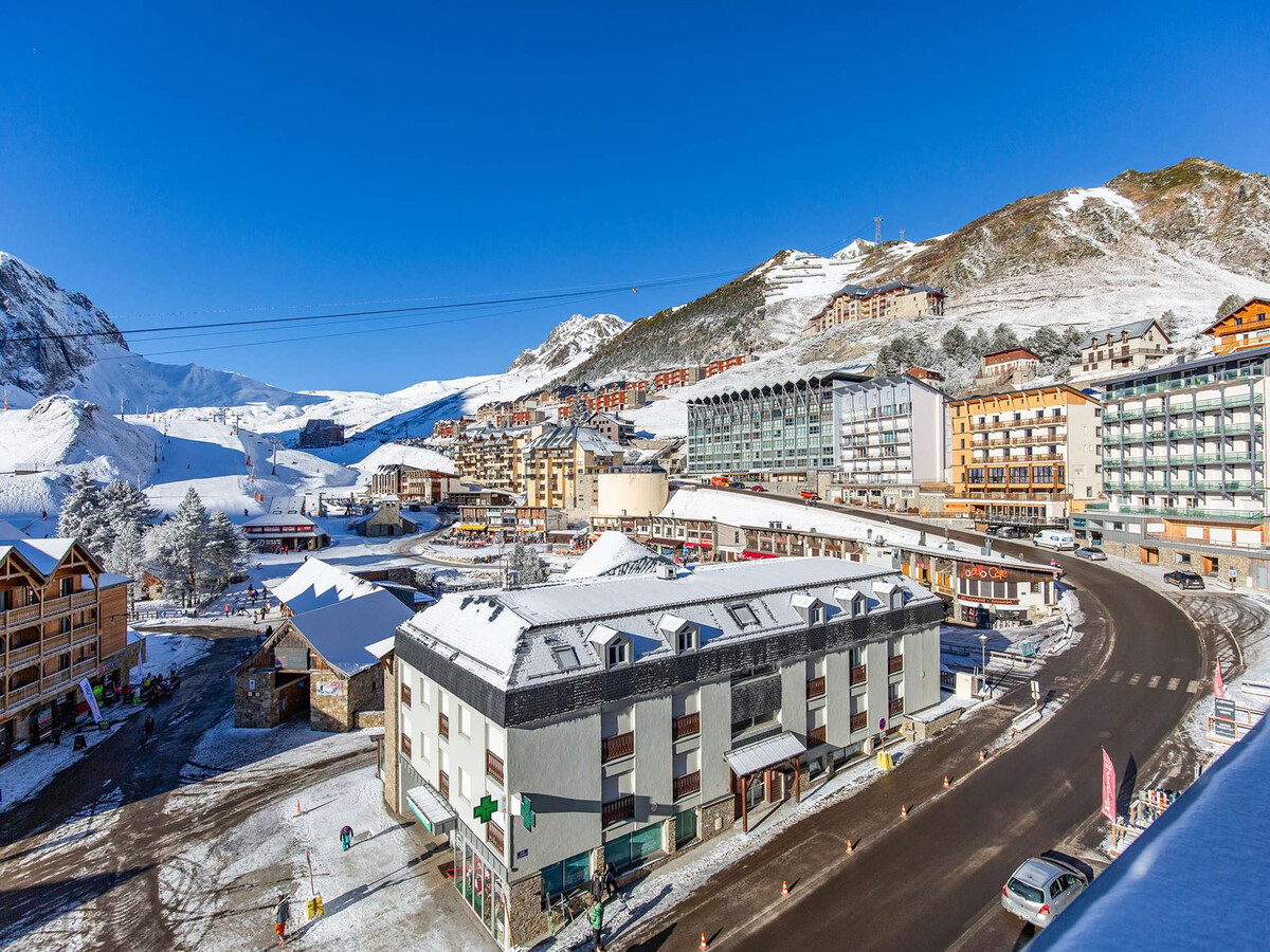 Studio cabine 5 pers, 80 m des pistes, La Mongie - Photo 12
