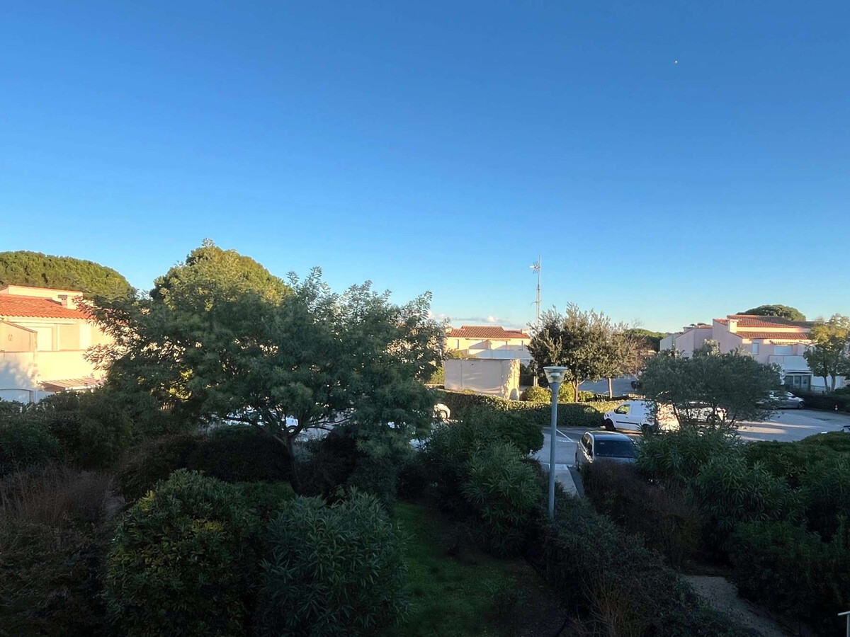 Studio mezzanine 29m² climatisé, 5 pers., parking à Cap d'Agde - Photo 1