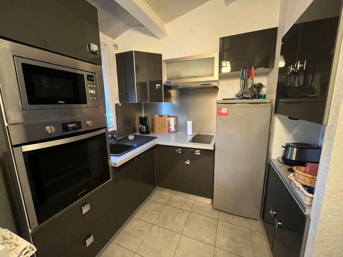Studio mezzanine 29m² climatisé, 5 pers., parking à Cap d'Agde - Photo 5