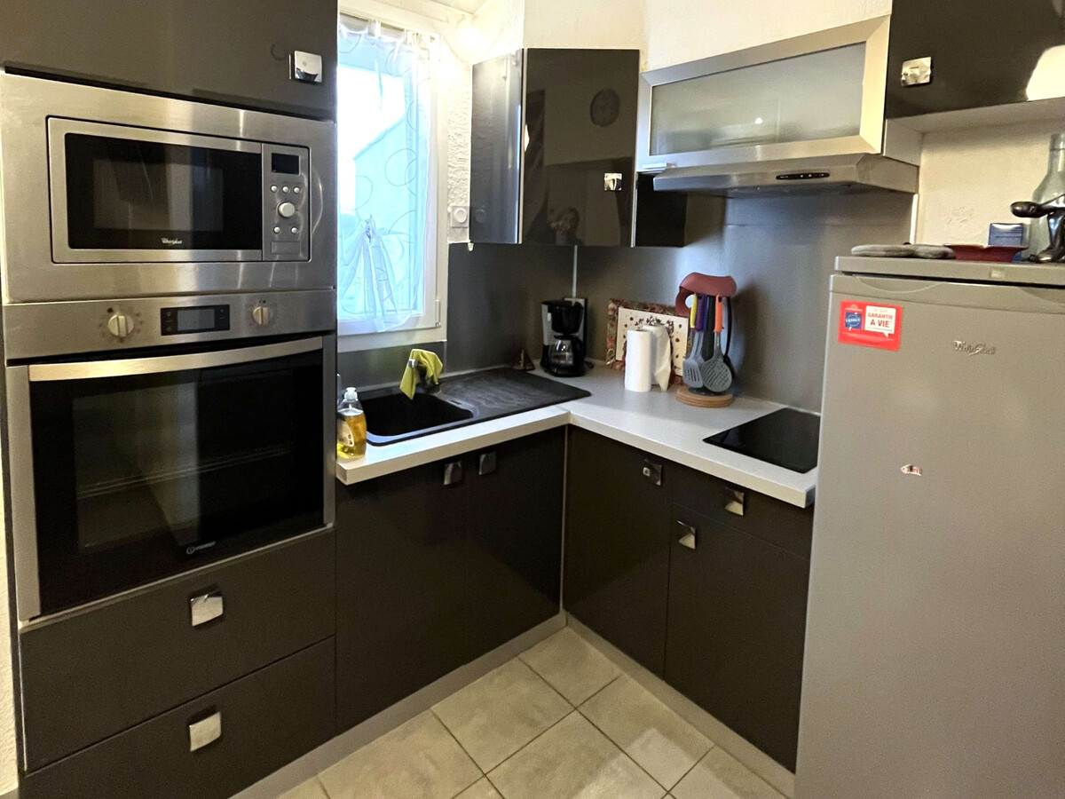 Studio mezzanine 29m² climatisé, 5 pers., parking à Cap d'Agde - Photo 6