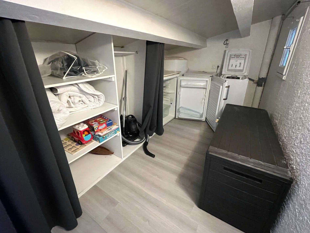 Studio mezzanine 29m² climatisé, 5 pers., parking à Cap d'Agde - Photo 12