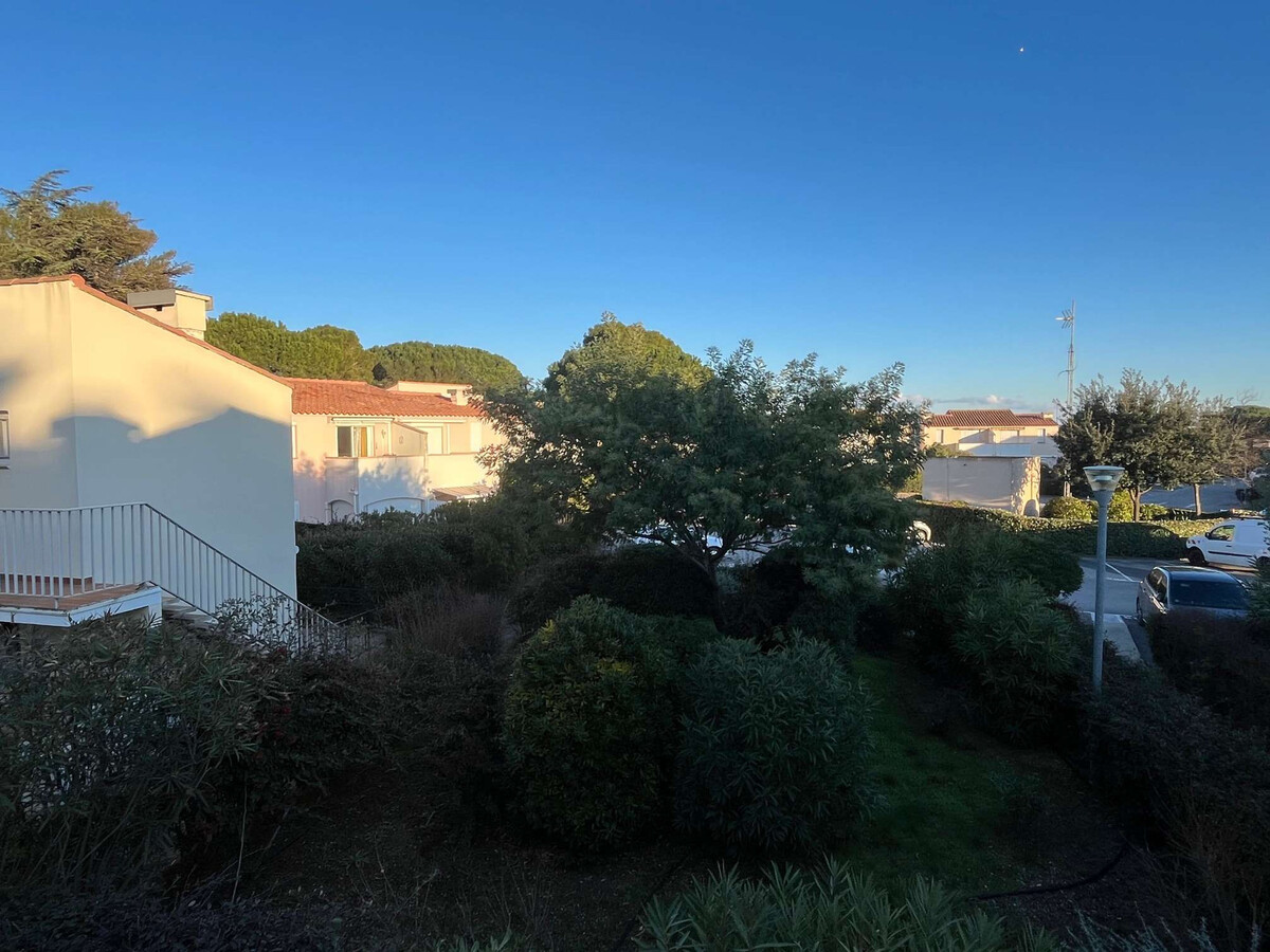 Studio mezzanine 29m² climatisé, 5 pers., parking à Cap d'Agde - Photo 20