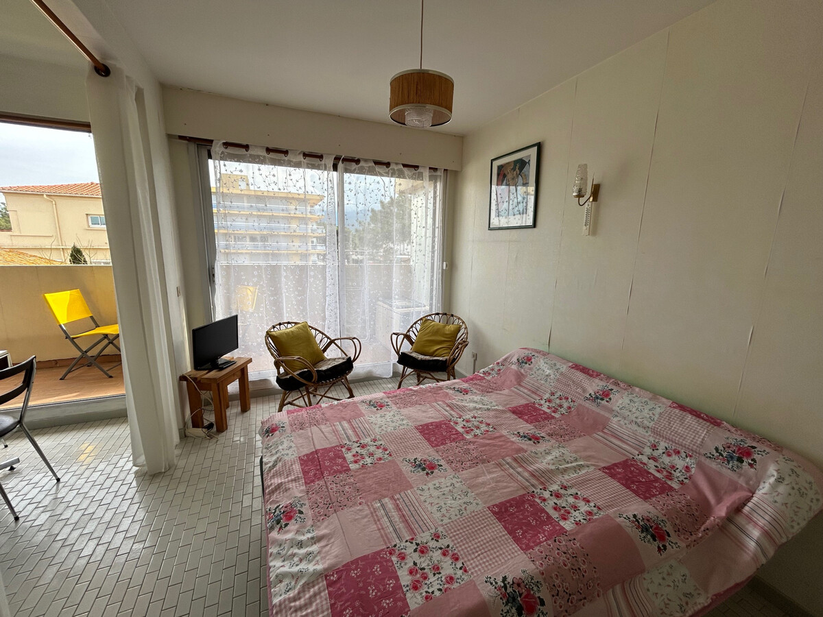 Studio 2 pers. balcon mer et parking à Argelès - Photo 4
