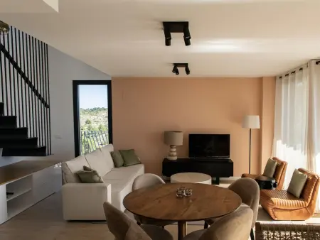 Appartement terrasse moderne 6 pers, piscine, proche plage, WiFi, parking - Photo 13