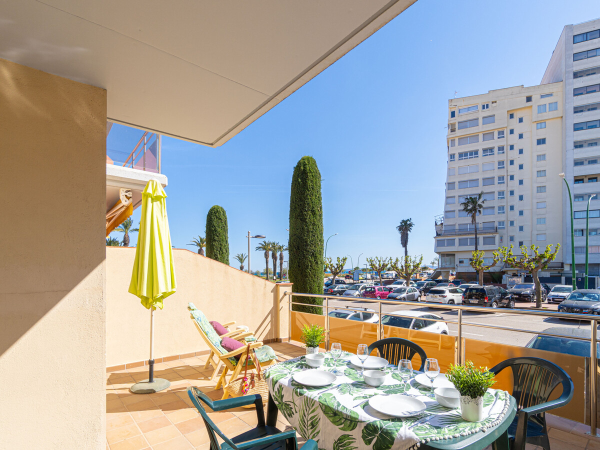Appartement 5 pers. vue mer, première ligne plage Empuriabrava - Photo 1