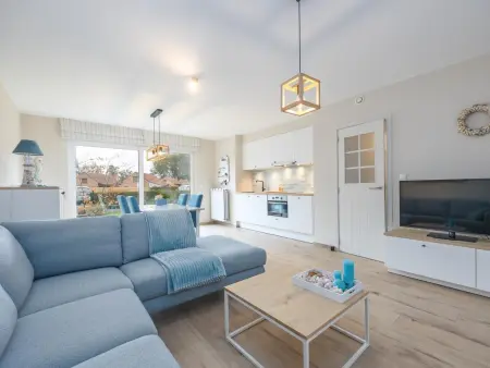 Location appartement à Westende, Appartement de plain-pied avec grand jardin