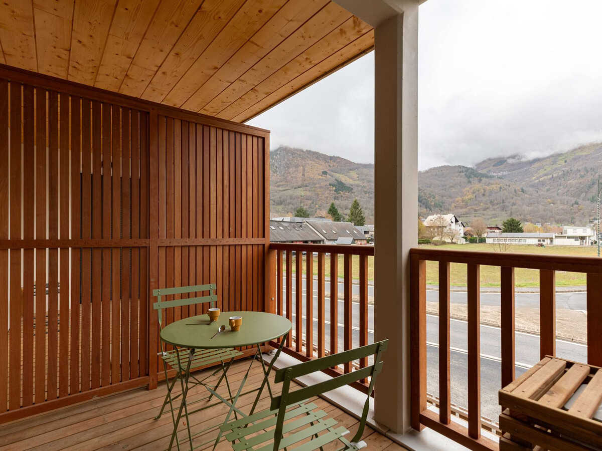 T2 récemment construit, 6 personnes, terrasse montagne - Photo 8