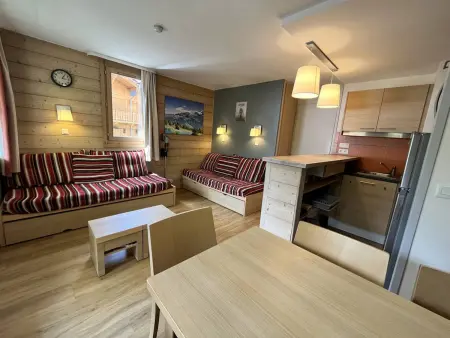 Appartement 2 pièces La Plagne 1800, balcon ensoleillé : photo 3