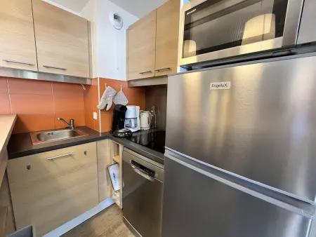 Appartement 2 pièces La Plagne 1800, balcon ensoleillé : photo 4