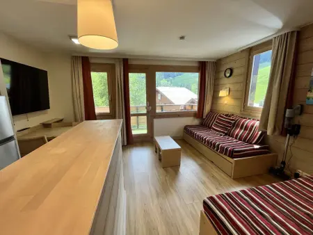 Appartement 2 pièces La Plagne 1800, balcon ensoleillé : photo 11