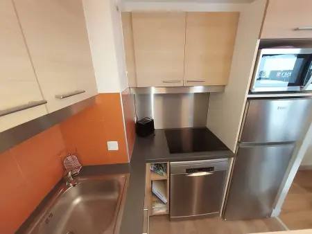 Appartement 2 pièces La Plagne 1800, balcon ensoleillé : photo 12