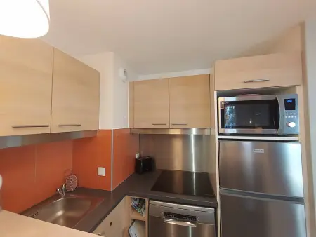 Appartement 2 pièces La Plagne 1800, balcon ensoleillé : photo 15