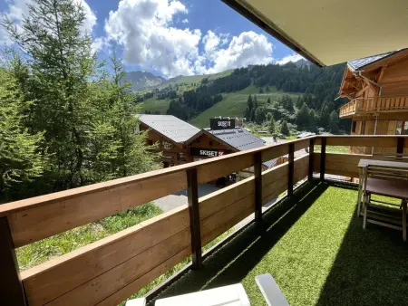 Appartement 2 pièces La Plagne 1800, balcon ensoleillé : photo 23