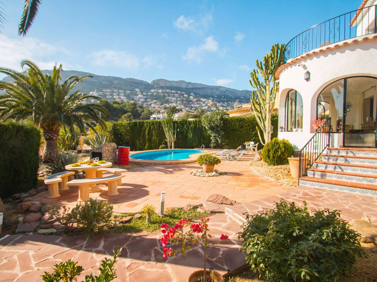 Villa Tran à Calpe : piscine privée, vue mer - Photo 2