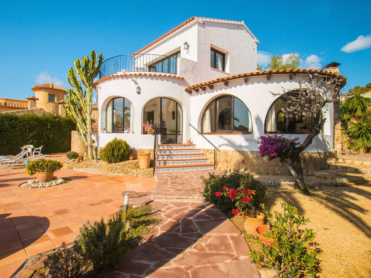 Villa Tran à Calpe : piscine privée, vue mer - Photo 3