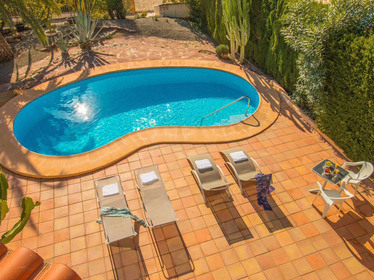 Villa Tran à Calpe : piscine privée, vue mer - Photo 7