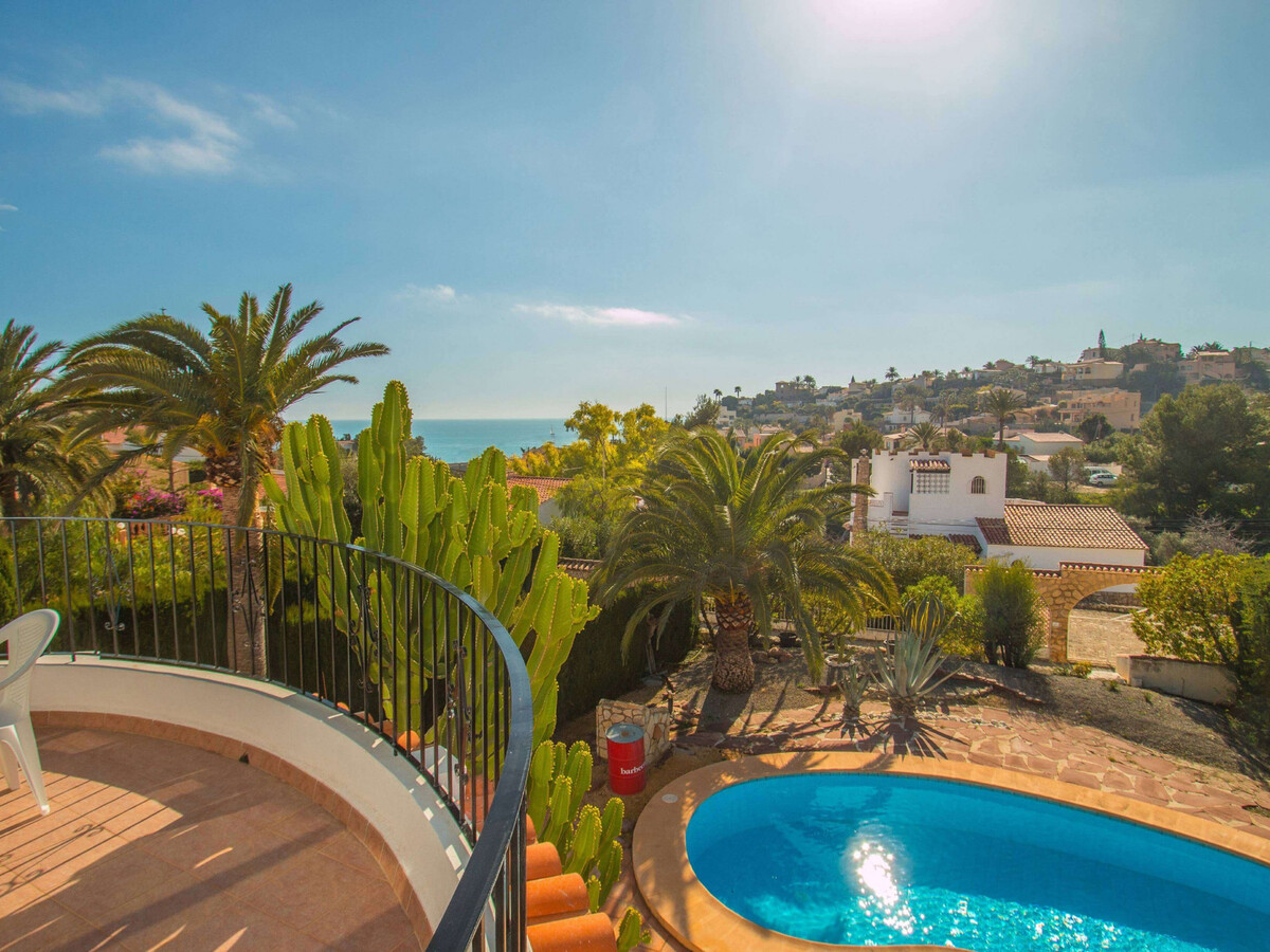 Villa Tran à Calpe : piscine privée, vue mer - Photo 9