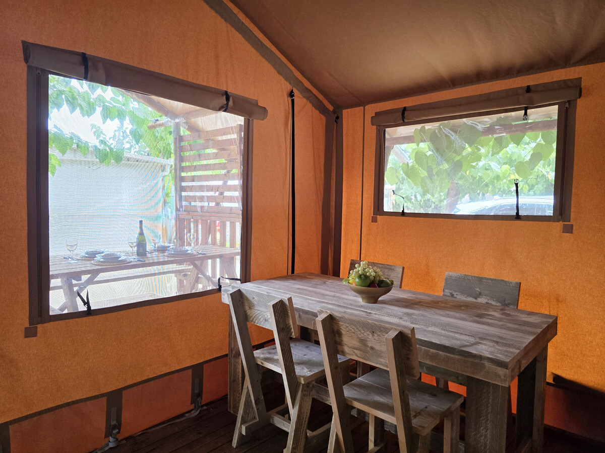 Bungalow glamping 4 pers. avec piscine à Canet de Mar - Photo 3
