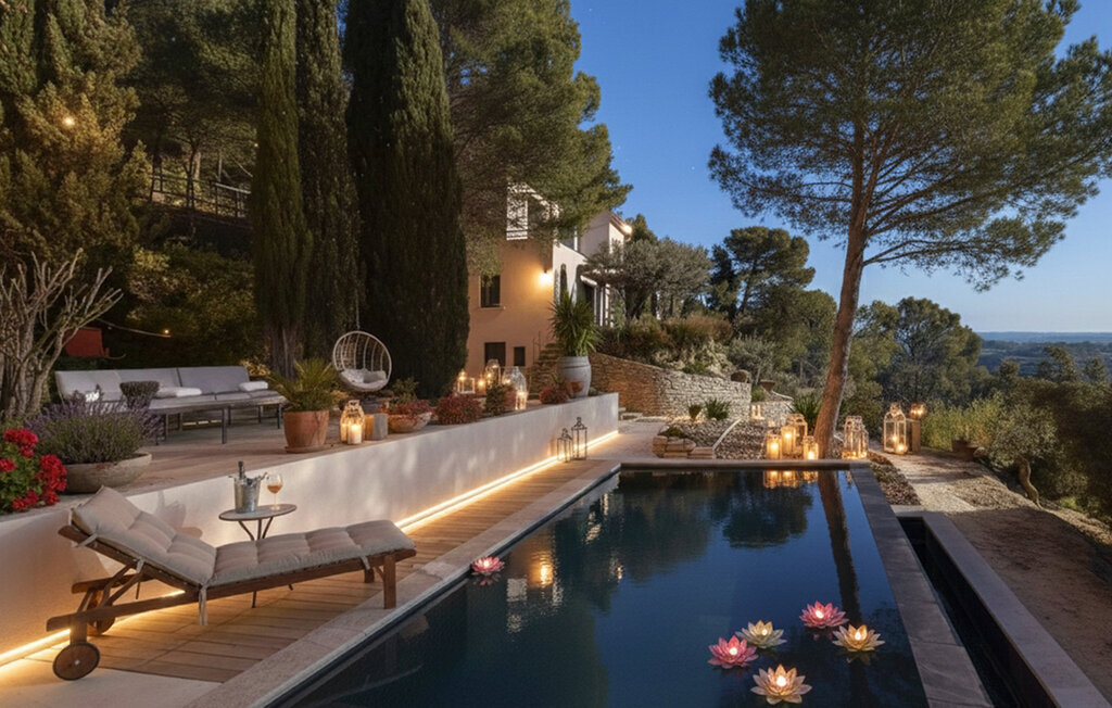 Maison 6 personnes avec piscine privée à Beaumes-de-Venise - Photo 1
